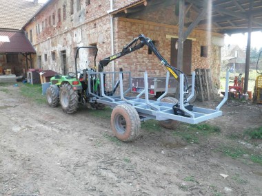 Hydraulický jeřáb Vahva Jussi 320